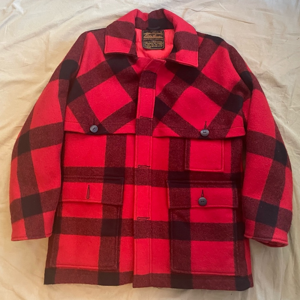 Vintage Men’s Eddie Bauer Wool Flannel Jacket